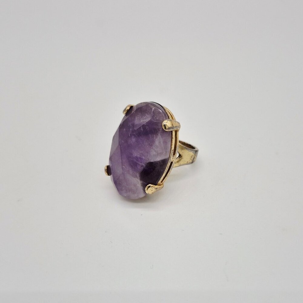 Amethyst Statement Ring